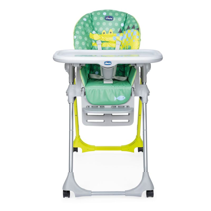 Polly Easy Highchair (Crocodile, Green) image number null